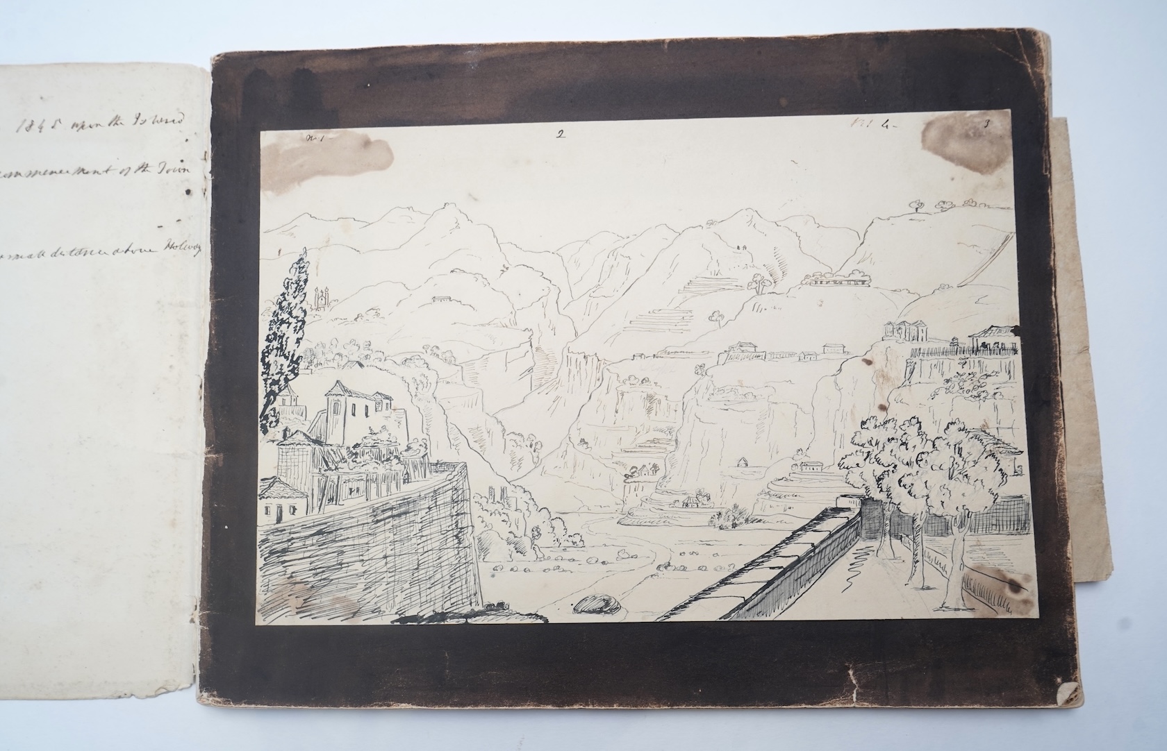 Thomas Staunton (Major General) St. Clair, 1785-1847, Views of Madeira and figural sketches, circa 1845